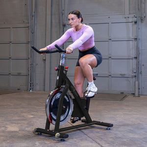 Best Fitness Chain Drive Indoor Cycling Bike (Black Finish)