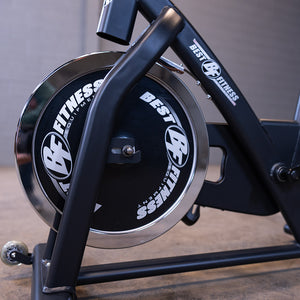 Best Fitness Chain Drive Indoor Cycling Bike (Black Finish)