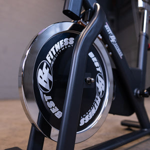 Best Fitness Chain Drive Indoor Cycling Bike (Black Finish)