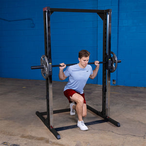 Best Fitness BFSM250B Smith Machine, angled view