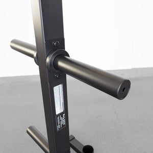 Best Fitness Olympic Weight Plate Tree & Barbell Holder