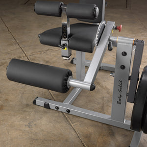 Body-Solid Cam Series Seated Leg Extension & Curl Machine (Black Finish)