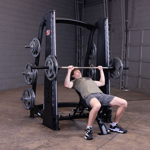 Body-Solid SCB1000B Counterbalanced Smith Machine — incline bench press (bench sold separately)