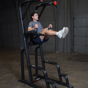 Body-Solid SVKR1000B Pro ClubLine Vertical Knee Raise — vertical knee raise for abs