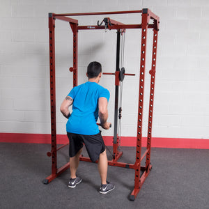 Lat Attachment for BFPR100R Best Fitness Power Rack (rack not included).