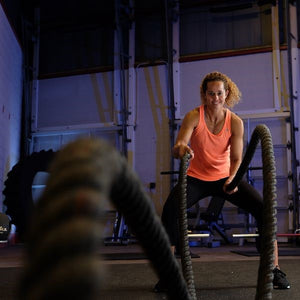 Body-Solid Tools battle ropes for full-body conditioning — view 5