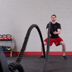 Body-Solid Tools battle ropes for full-body conditioning — view 3