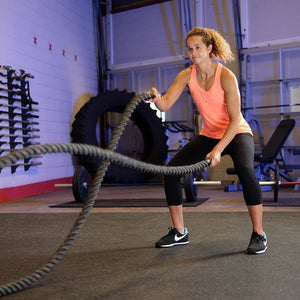 Body-Solid Tools battle ropes for full-body conditioning — view 2
