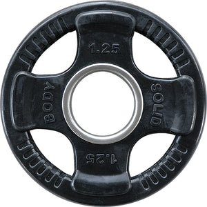 Body-Solid Rubber Grip Olympic Weight Plate PACKAGE (112.5 Kg)