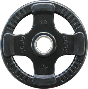 Body-Solid Rubber Grip Olympic Weight Plate PACKAGE (112.5 Kg)