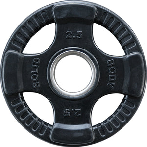 Body-Solid Rubber Grip Olympic Weight Plate PACKAGE (112.5 Kg)