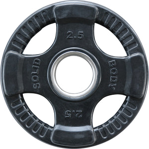 Body-Solid Rubber Grip Olympic Weight Plate