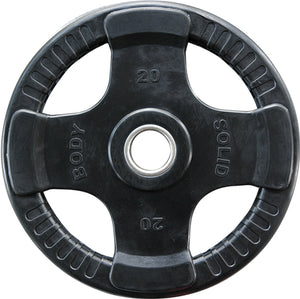 Body-Solid Rubber Grip Olympic Weight Plate PACKAGE (112.5 Kg)