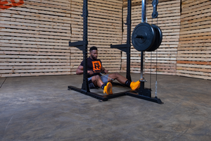 Lat Attachment for Y120 Rugged Series Half Rack (Rack Not Included).