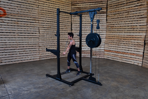 Lat Attachment for Y120 Rugged Series Half Rack (Rack Not Included).