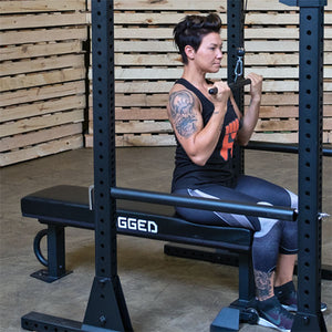 Rugged Series Flat Bench.