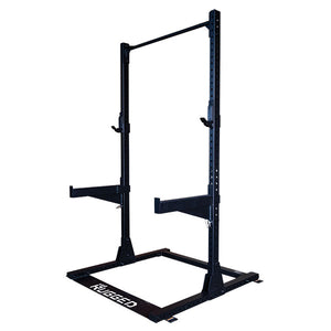 Rugged Series Half Rack (w Jcups/Spotter Arms).