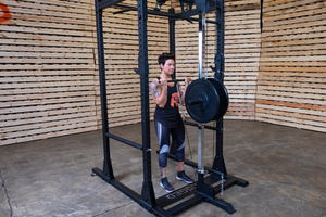 Lat Attachment for Y100 Rugged Series Full Rack (Rack Not Included).