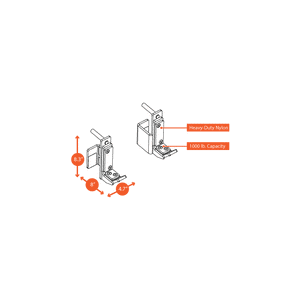 Rugged Series Extra J-Cups (pair)