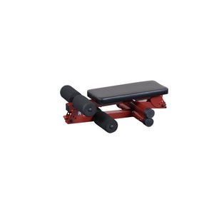 Best Fitness BFAB10B adjustable folding ab bench — view 2