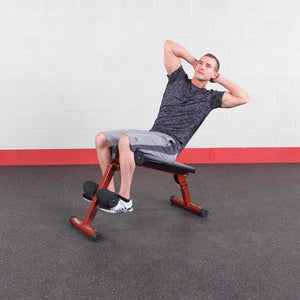 Best Fitness BFAB10B adjustable folding ab bench — view 4