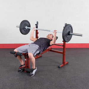 Best Fitness Olympic Bench with Leg Developer by  Best Fitness Equipment.
