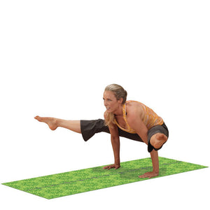 Body-Solid Tools Premium Yoga Mat 6mm Green.