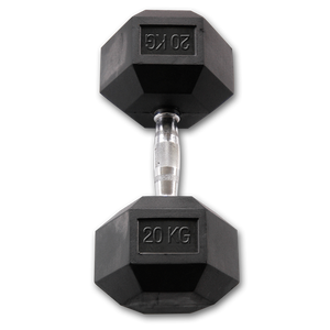 Body-Solid Rubber Coated Hex Dumbbell