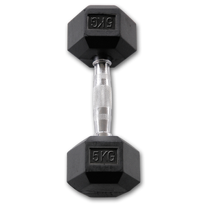 Body-Solid Rubber Coated Hex Dumbbell