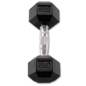 Body-Solid Rubber Coated Hex Dumbbell