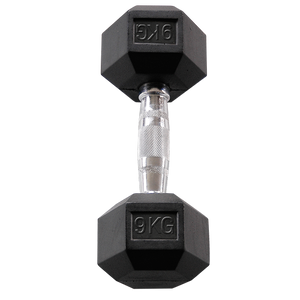 Body-Solid Rubber Coated Hex Dumbbell