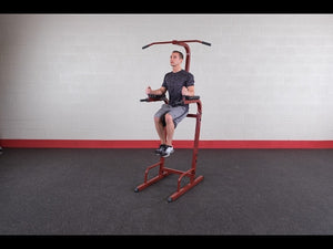 Best Fitness Vertical Knee Raise / Chin Up / Dip Station