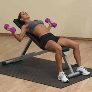 Powerline Flat/Incline/Decline Folding Bench-Best Fitness Equipment