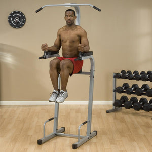 Powerline Vertical Knee Raise Chin Dip Machine-Best Fitness Equipment