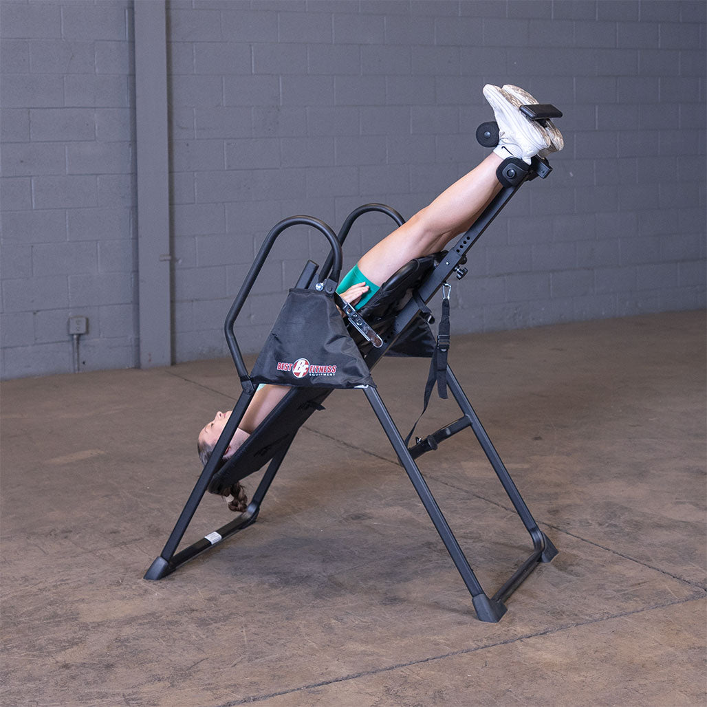 Best Fitness Inversion Therapy Table (Black Finish)