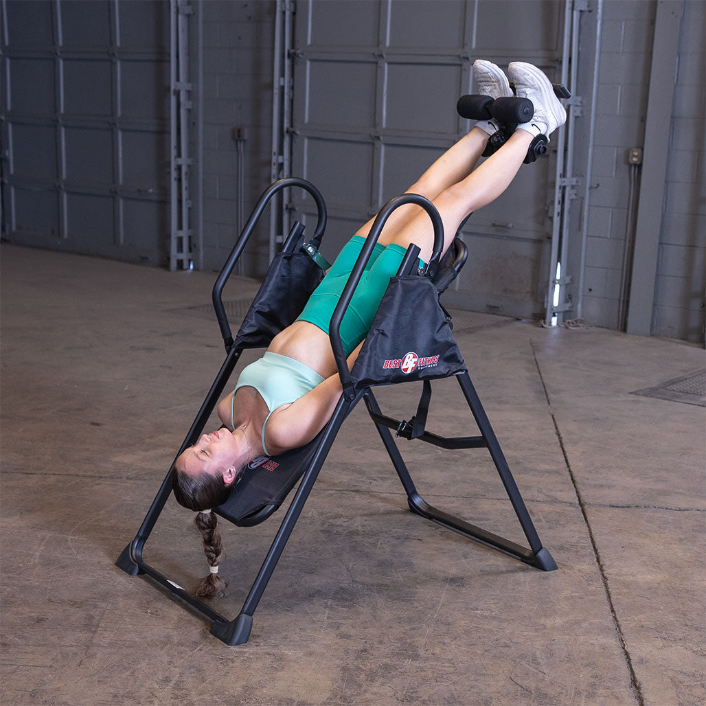 Best Fitness Inversion Therapy Table (Black Finish)