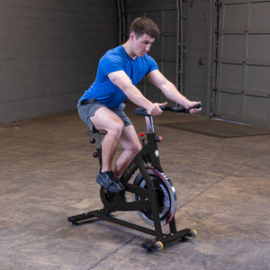 Best Fitness Chain Drive Indoor Cycling Bike (Black Finish)