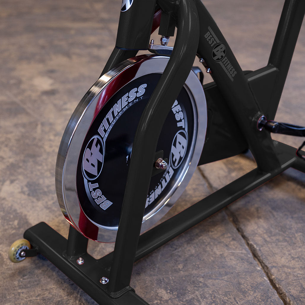 Best Fitness Chain Drive Indoor Cycling Bike (Black Finish)