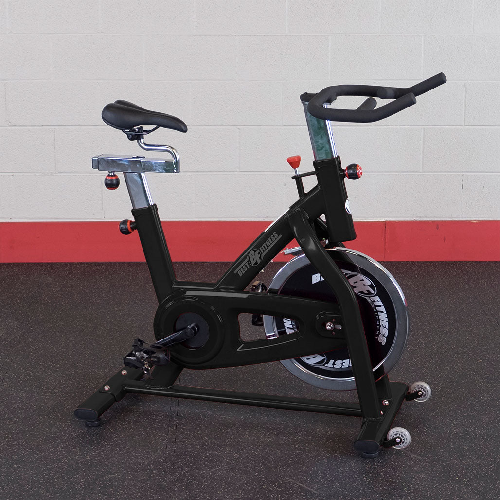Best Fitness Chain Drive Indoor Cycling Bike (Black Finish)