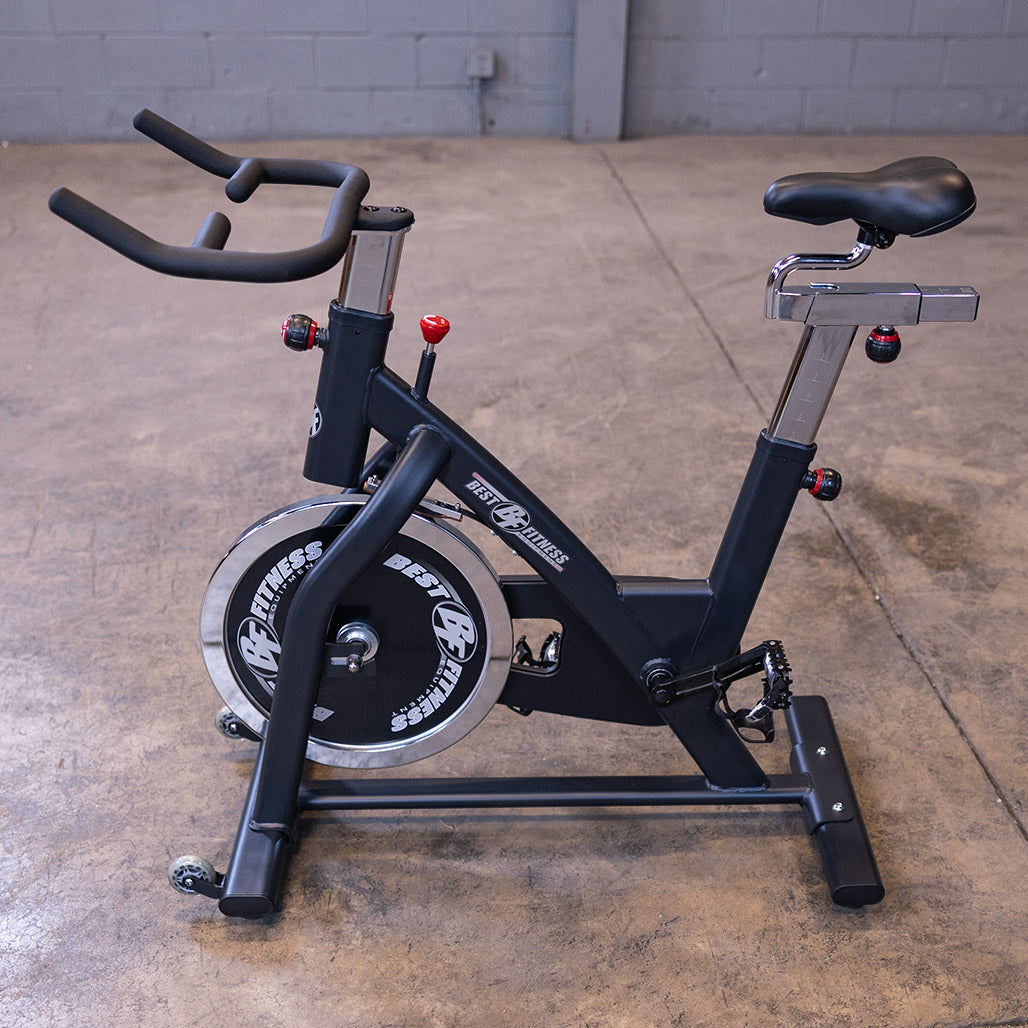 Best Fitness Chain Drive Indoor Cycling Bike (Black Finish)