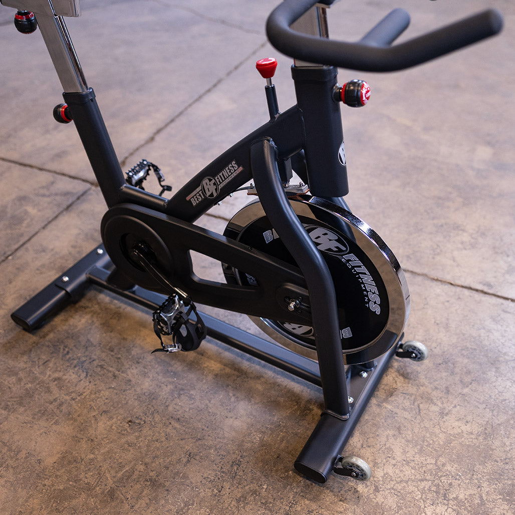 Best Fitness Chain Drive Indoor Cycling Bike (Black Finish)