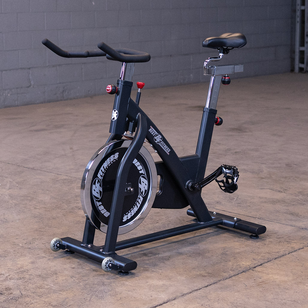 Best Fitness Chain Drive Indoor Cycling Bike (Black Finish)