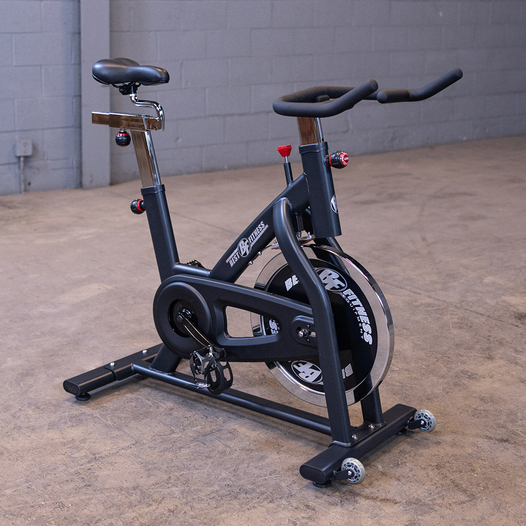 Best Fitness Chain Drive Indoor Cycling Bike (Black Finish)