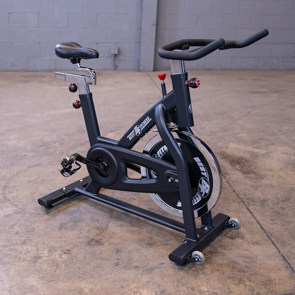 Best Fitness Chain Drive Indoor Cycling Bike (Black Finish)