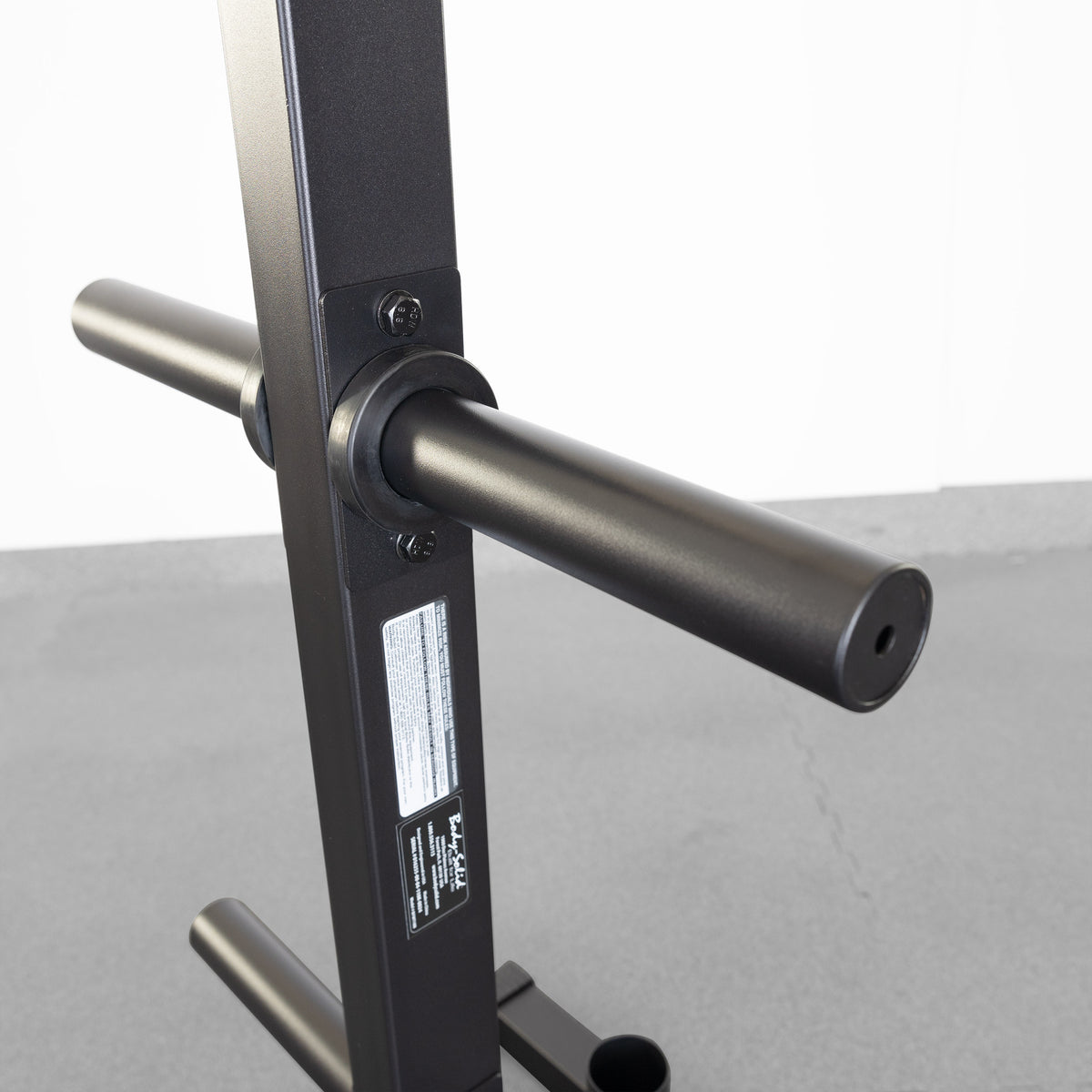 Best Fitness Olympic Weight Plate Tree & Barbell Holder