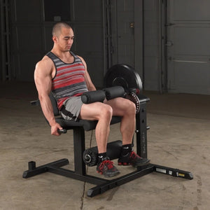 Body-Solid GCEC340B seated CAM leg extension and curl machine