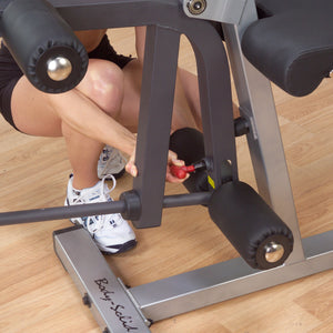 Body-Solid Leg Extension & Curl Machine (Black Finish)