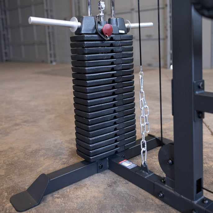 Body-Solid Pro Lat Machine (Plate Loaded)