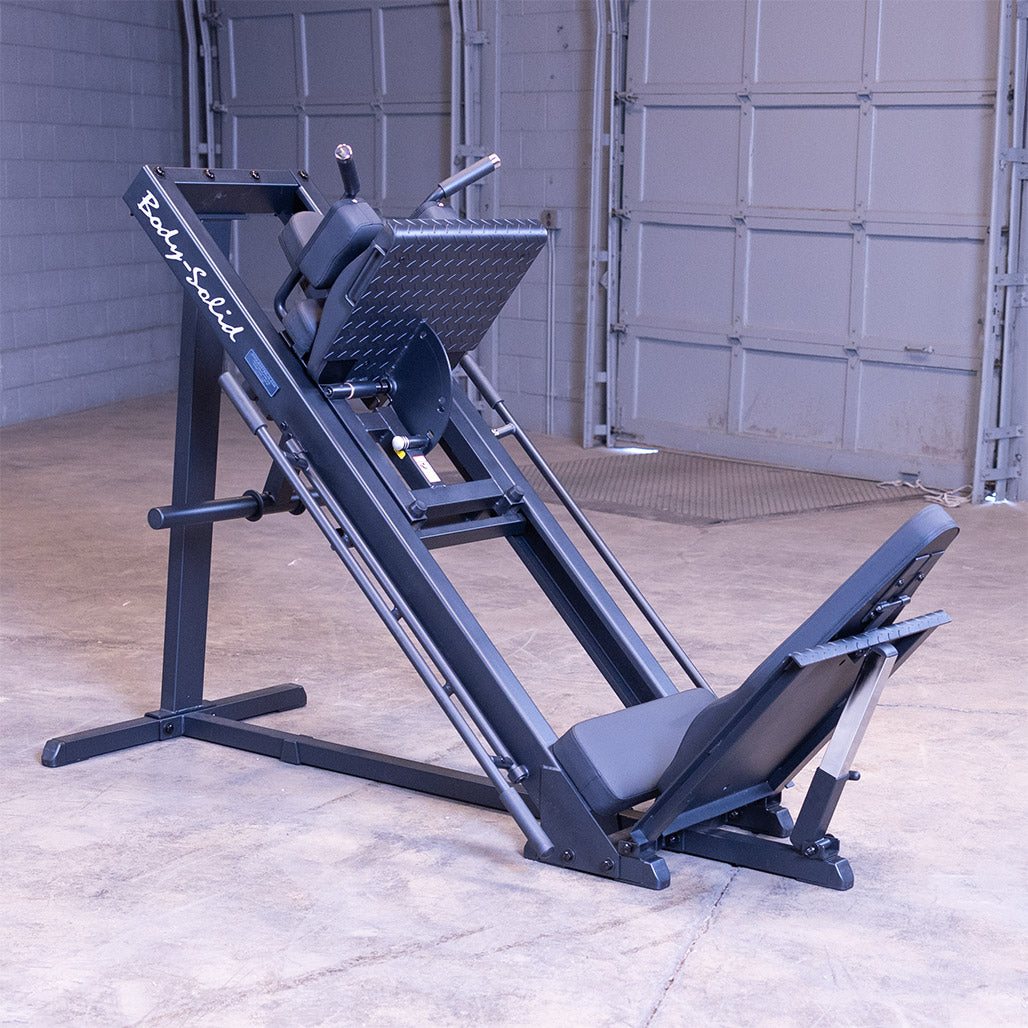 Body-Solid Leg Press / Hack Squat (Black Finish)