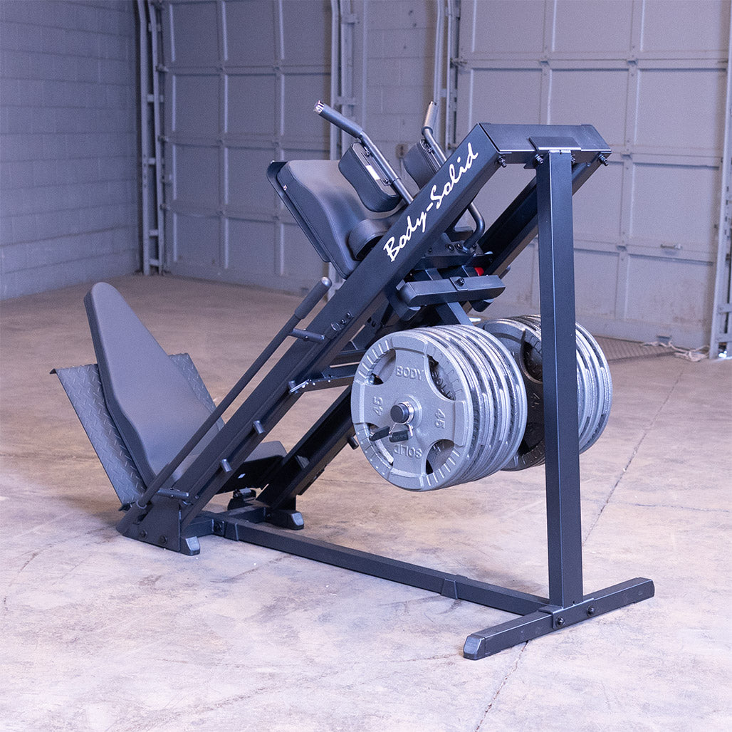 Body-Solid Leg Press / Hack Squat (Black Finish)